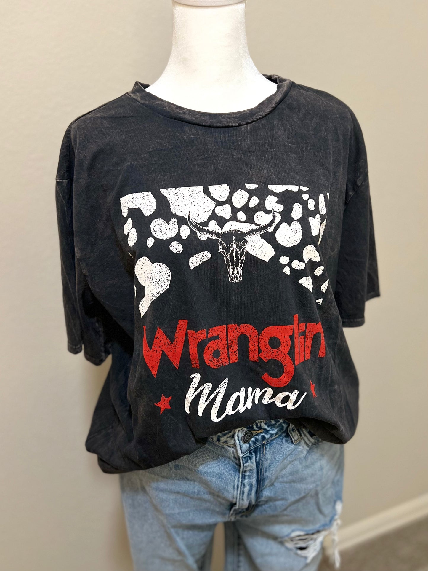 The Wranglin Mama Tee