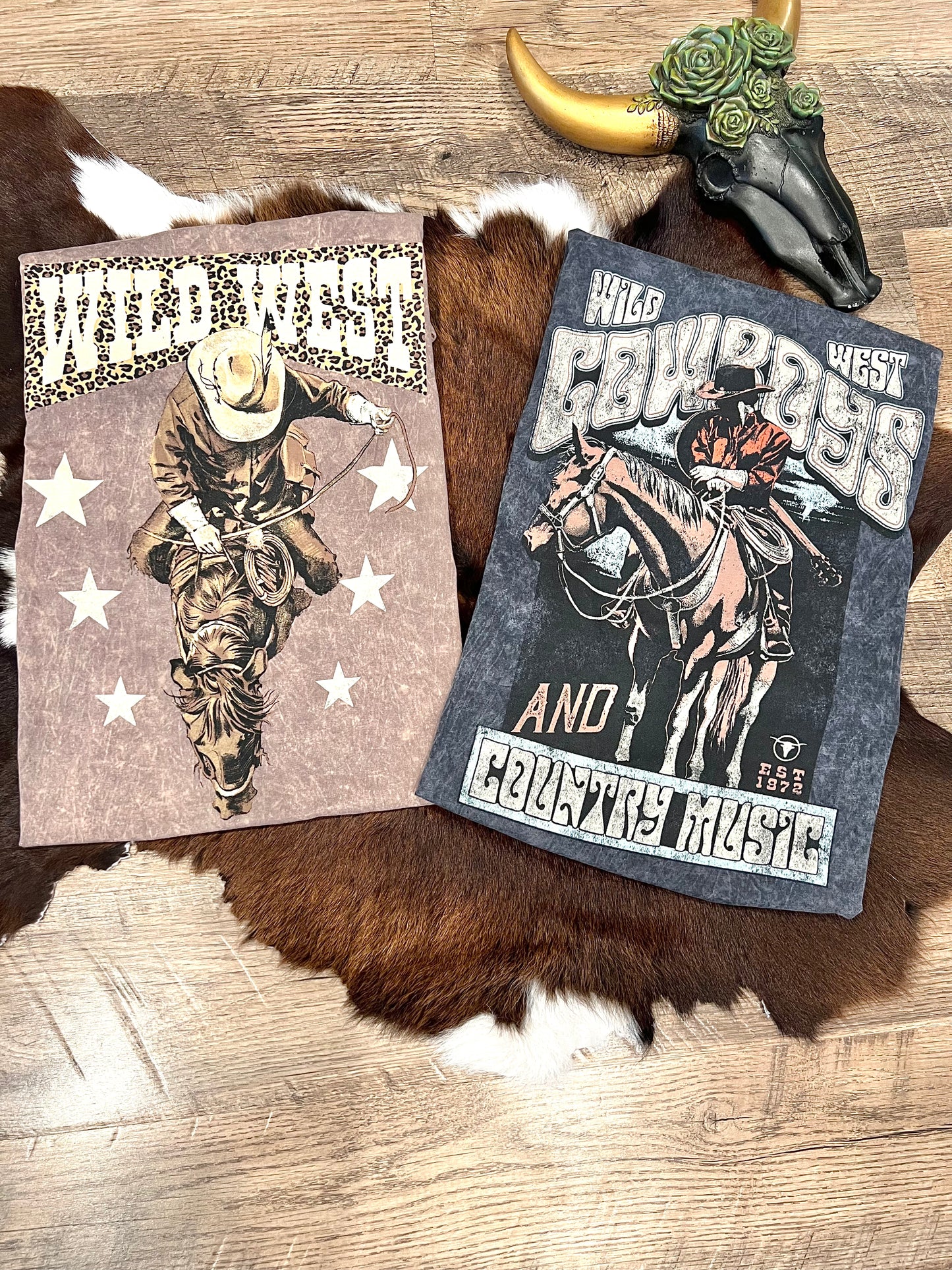 Cowboys and Country Music Tee