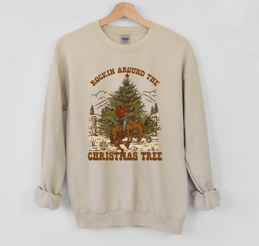 Rockin Around The Christmas Tree Crewneck