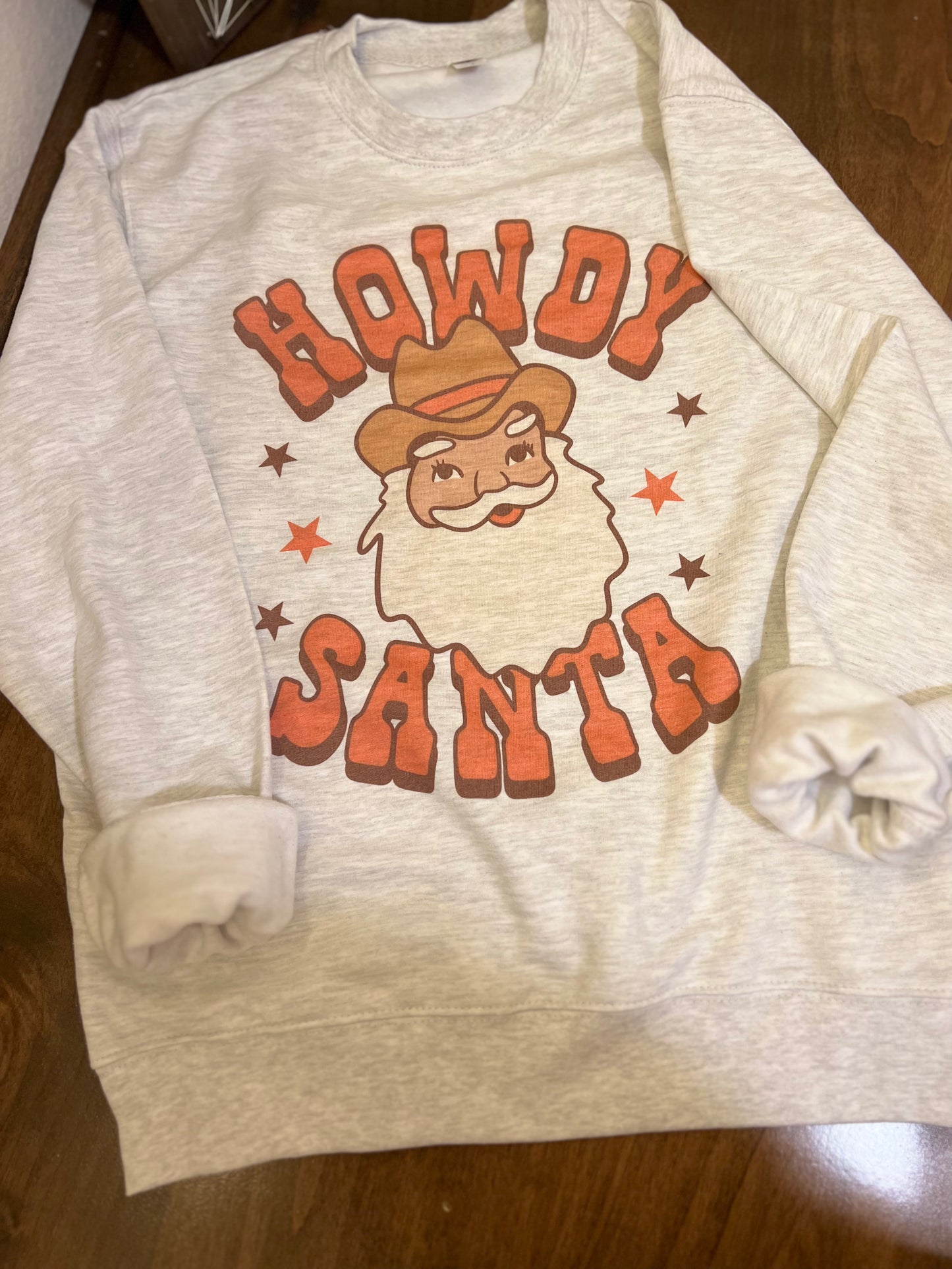 Howdy Santa Crewneck