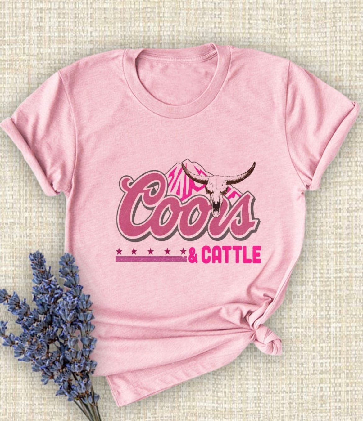 Coors & Cattle Tee