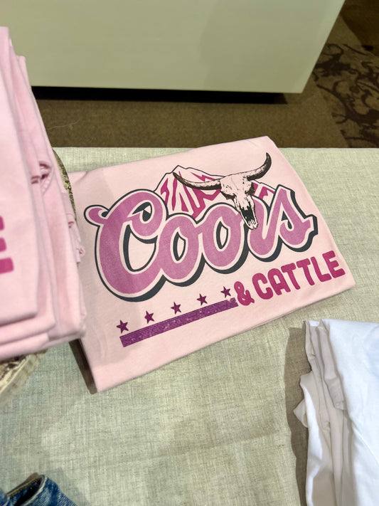 Coors & Cattle Tee
