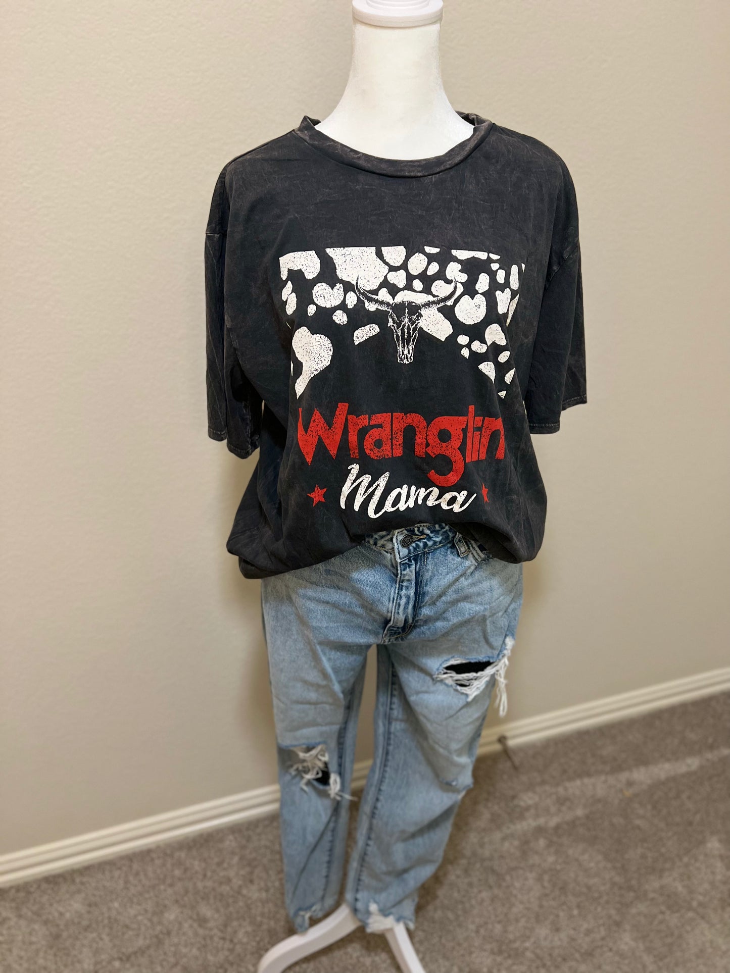The Wranglin Mama Tee