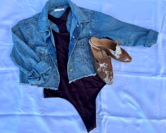 The Razorback body suit in brown
