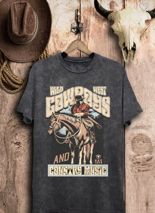 Cowboys and Country Music Tee