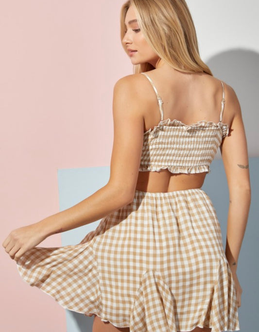 The Gingham Mini Dress